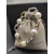 David Yurman Gold and Silver Madison Pearl Bracelet