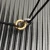 David Yurman Black Double Ring Nylon Cord Bracelet
