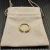 David Yurman Gold Pavé Cable Wrap Ring