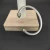 David Yurman 5mm Double Diamond End Light Green Diamond Cuff Bracelet Silver