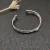 David Yurman 7mm Triple-Strand Cable Crossover X Bracelet with Diamonds