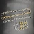 David Yurman 8mm Gold Mercer Multi-Ring Bracelet