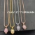 David Yurman Gold White Diamond Gumball Necklace, 2mm Chain, 45+5cm Adjustable Length