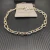 David Yurman Gold and Silver Cable Blue Sapphire Necklace 50cm