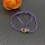 David Yurman Purple Double Ring Nylon Cord Bracelet