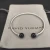 David Yurman 3mm Silver Cable Bracelet with Black Onyx