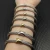 David Yurman 4mm Silver Single X Bracelet