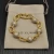 David Yurman Gold Madison Pavé Bead Bracelet