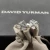 David Yurman 11mm Hexagon Diamond White Crystal Stud Earrings