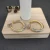 David Yurman Cable Pavé Gold and Silver Hoop Earrings