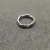 David Yurman Gold and Silver Cylindrical Interlocking Heart Ring