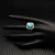David Yurman Gold 14mm Square Blue Pavé Diamond Ring