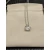 David Yurman 11mm Hexagonal White Crystal Pendant Necklace
