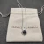 David Yurman 7mm Cable Twist Square Black Diamond Pendant Necklace, 1.5mm Chain, Length 45cm + 5cm