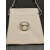 David Yurman Gold and Silver 14mm Square White Diamond Ring
