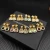 David Yurman Gold Pavé White Diamond Square Cable Drop Earrings