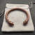 David Yurman 7mm Beige Colorful Enamel Cuff Bracelet, Fits Wrist Size 16cm - 20cm
