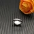 David Yurman 10mm Sterling Silver Pavé White Diamond “New York Light” Ring