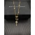 David Yurman Gold Starburst Cluster Necklace