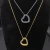 David Yurman Sterling Silver Heart Pendant Necklace