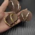 David Yurman Gold and Silver 42mm Infinity Hoop Earrings