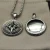 David Yurman Compass Black Diamond Pendant Necklace