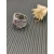 David Yurman Silver Pavé Diamond Bow Ring