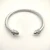 David Yurman 5mm Silver Colorful Enamel Cuff Bracelet, Fits Wrist Size 16cm - 20cm