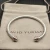 David Yurman 4mm Round-Head Gold and Silver Cuff Bracelet