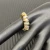 David Yurman Gold Twisted Bend Ring