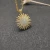 David Yurman Gold Sunflower Cable Pavé Diamond Necklace