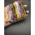 David Yurman Grey Double Ring Gold Nylon Cord Bracelet