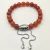 David Yurman 8mm Stretch Red Agate Bracelet