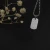 David Yurman Pavé White Diamond Tag Necklace