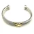 David Yurman 10mm Cable Cuff Bracelet with Single X Station Accent