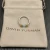 David Yurman 2.3mm Gold and Silver Renaissance Turquoise Pavé Diamond Ring