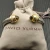 David Yurman 7mm Gold Gemstone Head Brown Diamond Bracelet, Fits Wrist Sizes 16–20cm