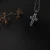 David Yurman Black Cross Necklace