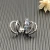 David Yurman 15mm Five-Row Connected Sapphire Ring