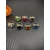 David Yurman Gold and Silver 14mm Square Black Diamond Ring