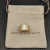 David Yurman Gold Large Pavé Diamond Band Ring