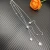 David Yurman Sterling Silver Starburst Cluster Necklace