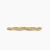 David Yurman 4.4mm Gold Small Infinity Interwoven Bangle Bracelet