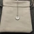 David Yurman Gold Diamond Initial Z Disc Pendant Necklace