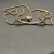 David Yurman Gold Bezel Smile Necklace, 2mm Chain, 45+5cm Adjustable Length
