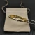David Yurman 8mm Gold Pavé Blue Diamond Renaissance Band Bracelet