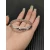David Yurman 8mm Silver Pavé Green Diamond Renaissance Band Bracelet