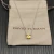 David Yurman Silver 8mm Four-Prong Yellow Diamond Necklace Adjustable 42+3+3cm
