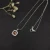 David Yurman 7mm Cushion-Cut Center Stone Necklace Champagne Diamond