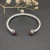 David Yurman 5mm Cable Classics Rotating Champagne Diamond Cuff Bracelet